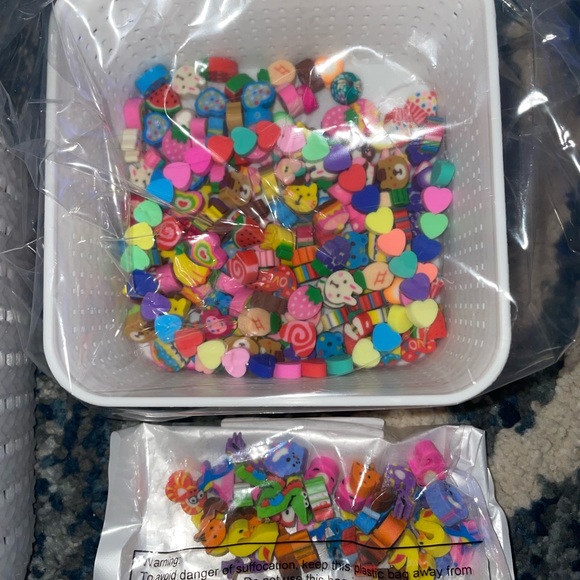 Bulk jewelry making tools wire clasps earrings gems hooks string beads - Picture 6 of 16